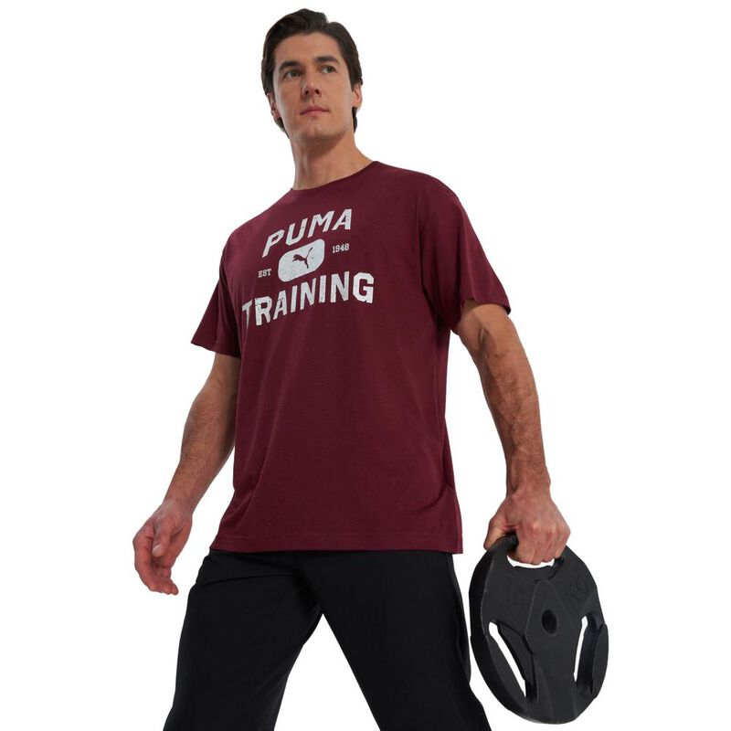 Playera Puma M Graphics Train Logo Rlxd Para Ho... image number null