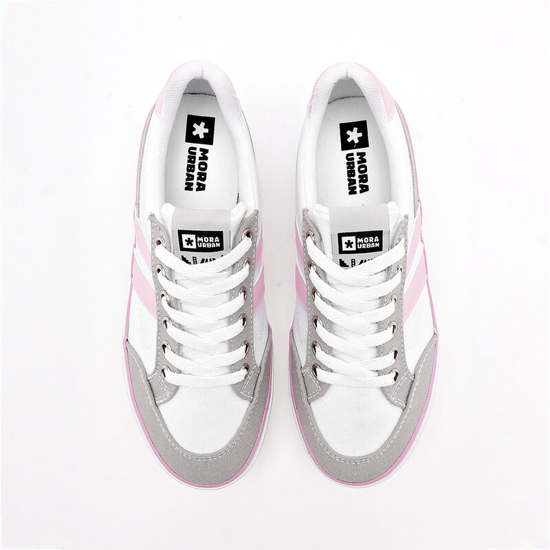 Mora Urban Tenis urbano para mujer blanco gris ... image number null