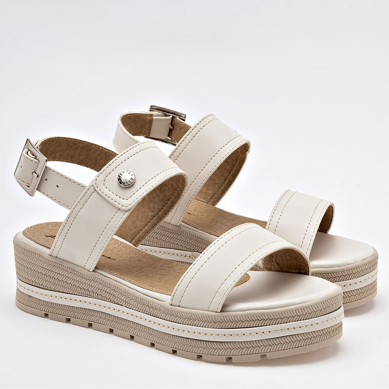 Been Class Sandalia para mujer latte image number null