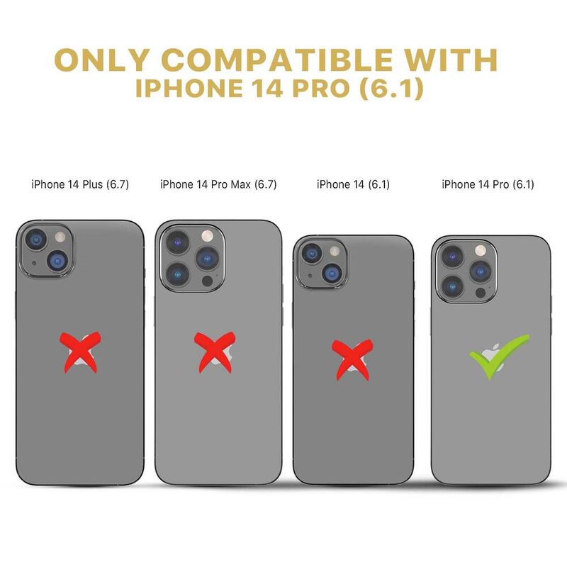 Mica Vidrio MYBAT para iPhone 14 PRO Protectora... image number null