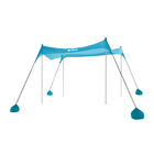 Toldo para Playa Portatil Carpa Plegable Resist... Toldo para Playa Portatil Carpa Plegable Resistente a Viento, Hikeo, Color Azul, 83766-Bu