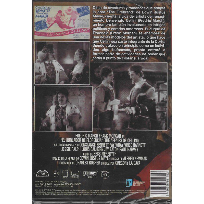 El Burlador De Florencia (vos) (dvd) image number null