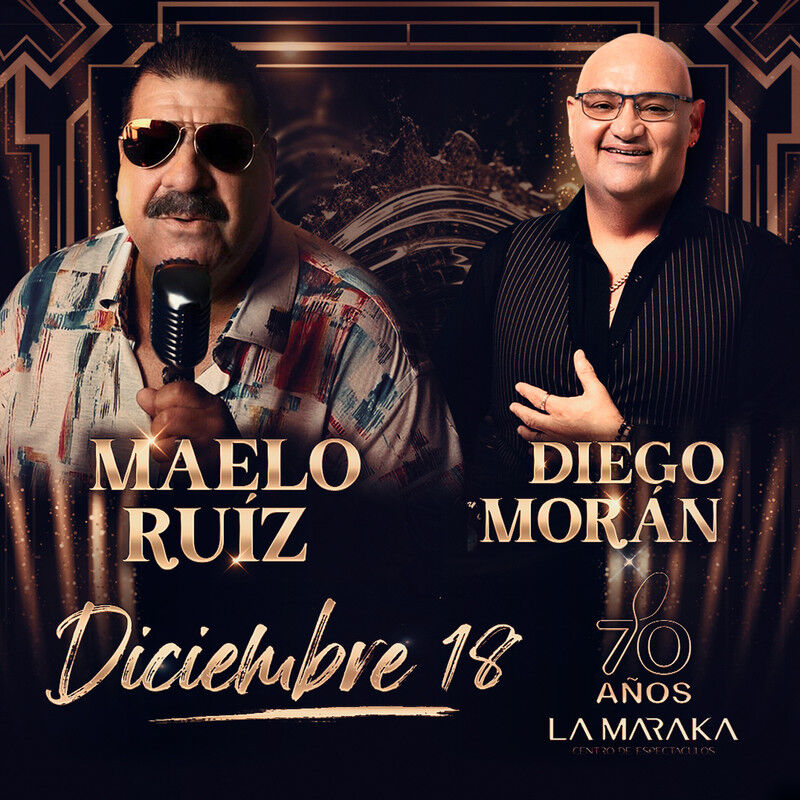 Maelo Ruiz y Diego Mor&aacute;n General, 18 de Diciemb... image number null