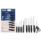 Juego de Cuchillos Tramontina 23498/065 Plenus C/ Pelador y Tijeras 10 Pzas Negro END2