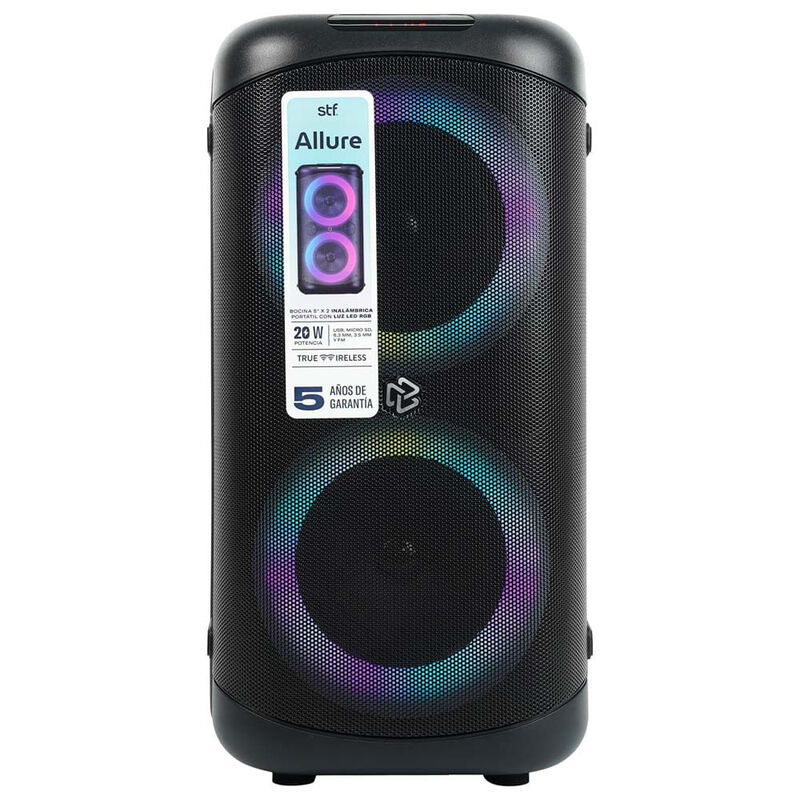 Bocina Inal&aacute;mbrica Stf Allure 5" 20w Tws Para C... image number null