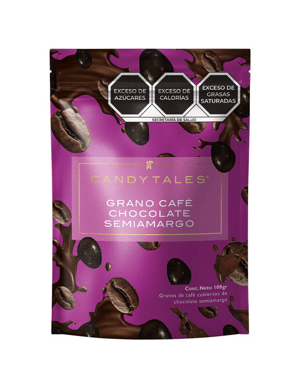 Grano de Caf&eacute; Chocolate Semiamargo 100 gr - 3 p... image number null