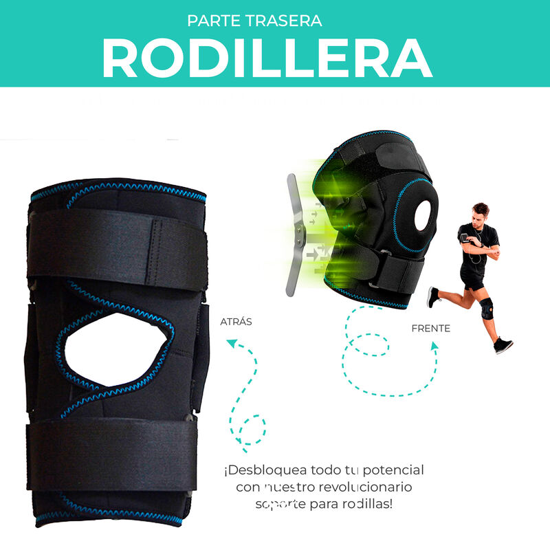 Rodillera Ortopedica Mec&aacute;nica Rotuliano Varilla... image number null