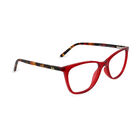Lentes Barbie para niña color rojo con detalles cafés
