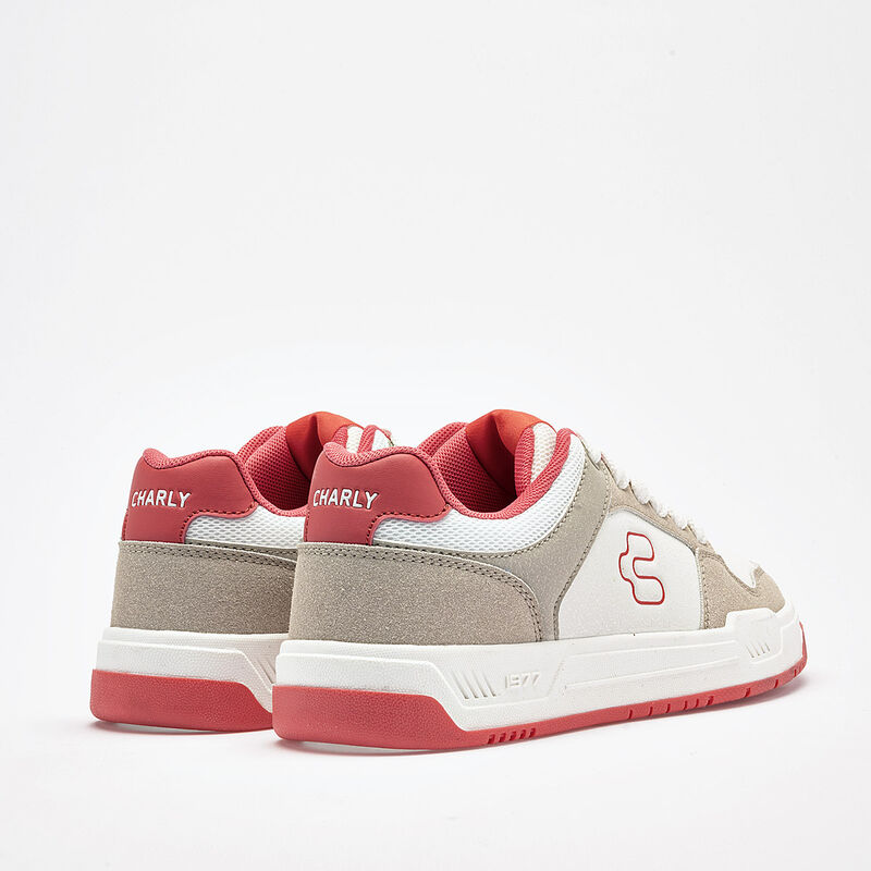 Charly tenis para mujer blanco beige cod 139583... image number null