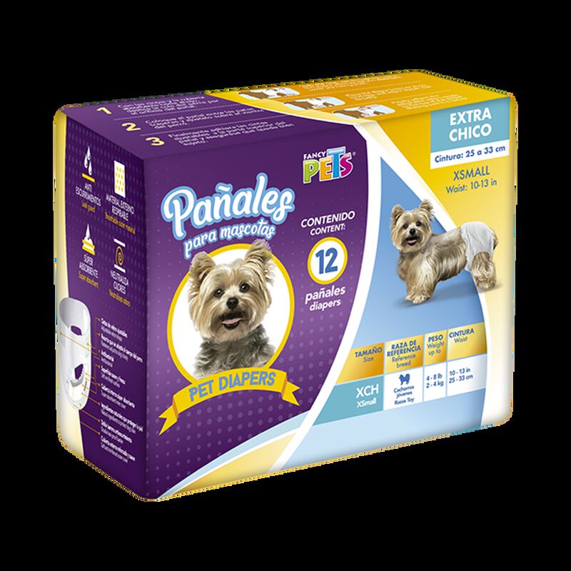 Fancy Pets Pañales Tamaño Grande Para Perro  12... image number null
