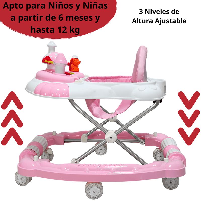 Andadera para Beb&eacute; Mecedora Dise&ntilde;o de Hongo Mus... image number null