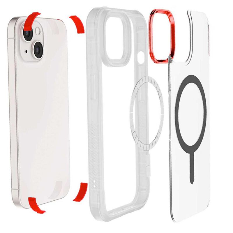 Funda GHOSTEK Covert para iPhone 15 PLUS Transp... image number null