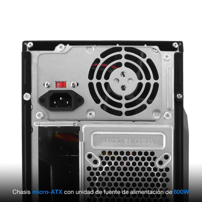 Gabinete Xtech Media Torre ATX 600W XTQ-200 image number null