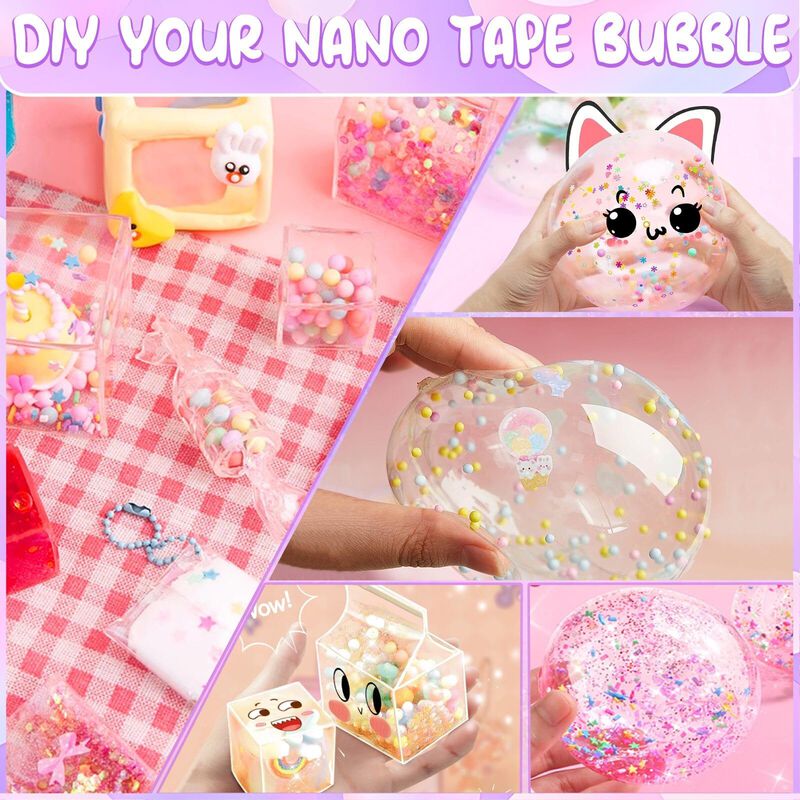 Kit Nano Tape Bubble Ziza Nano Tape Squishy Mak... image number null