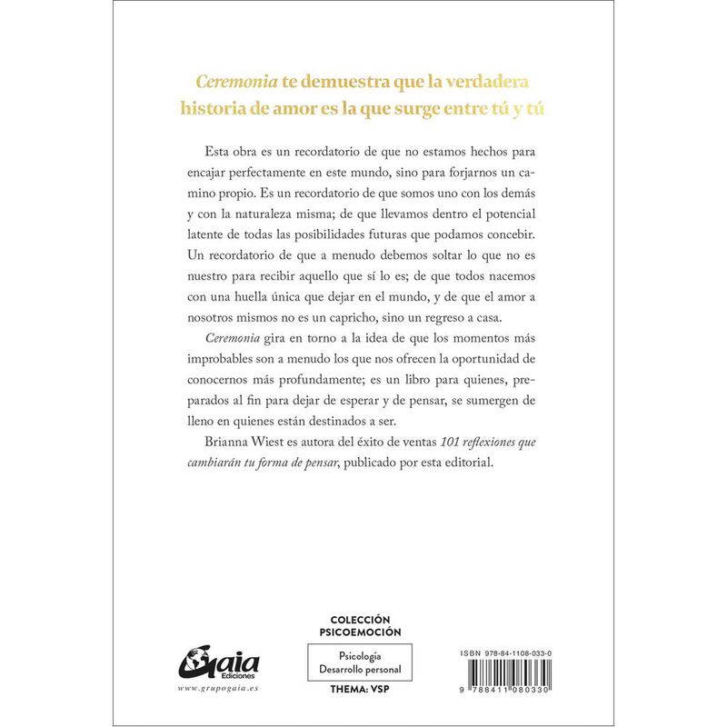 Ceremonia. Un libro para aquellos que est&aacute;n a p... image number null