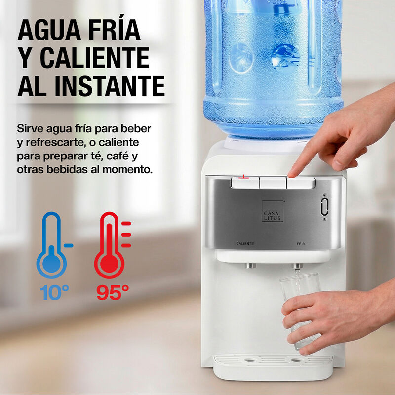 Dispensador De Agua De Garraf&oacute;n Fria Y Caliente... image number null