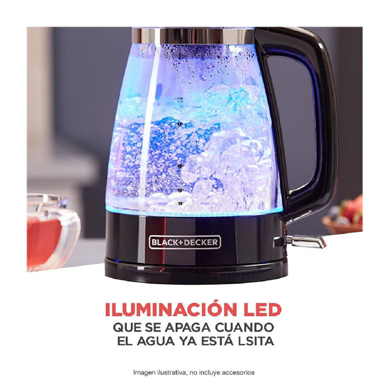 Hervidor Black & Decker 1.7 Lts Luz LED Apagado... image number null