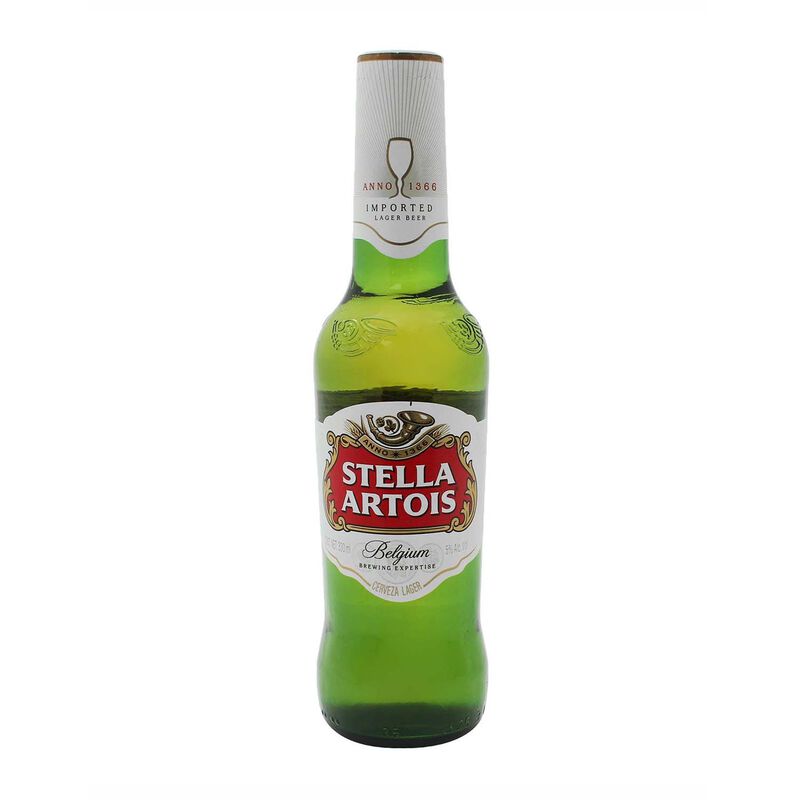 Cerveza Stella Artois Lager - 330 ml image number null