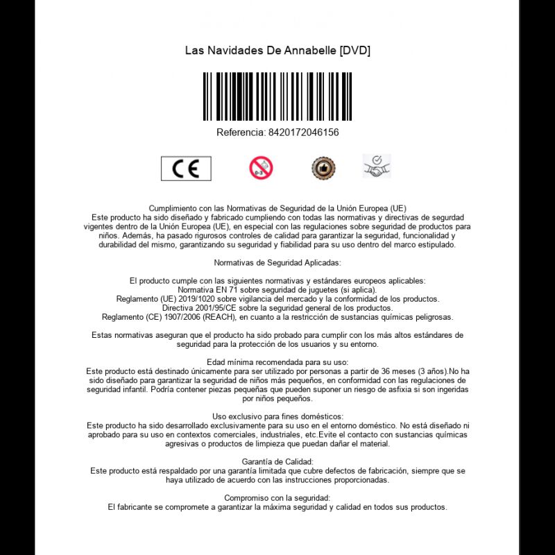 Las Navidades De Annabelle [dvd] image number null
