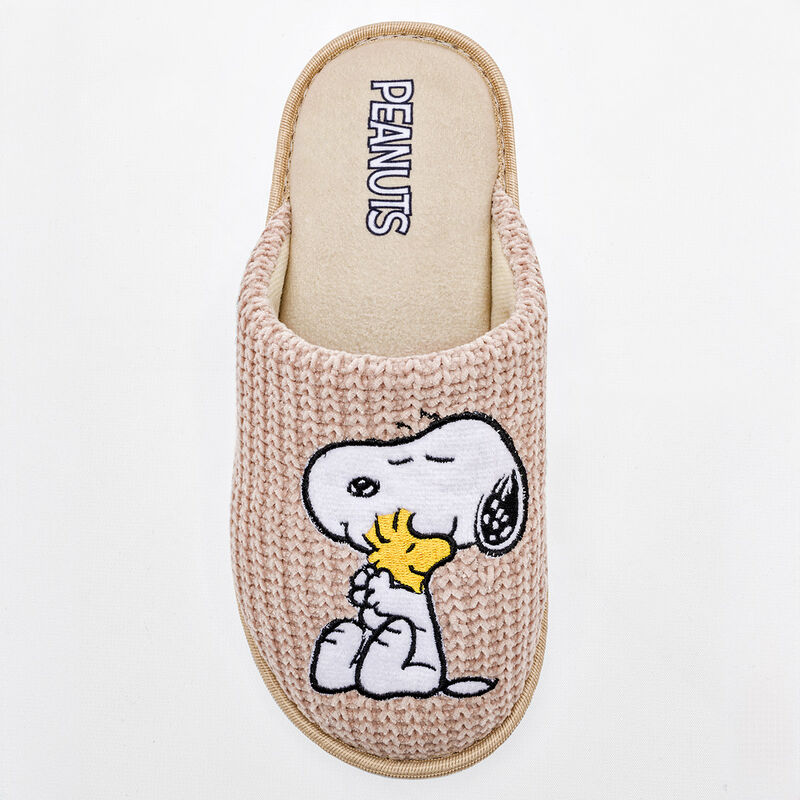 Arra Pantufla para mujer beige blanco image number null