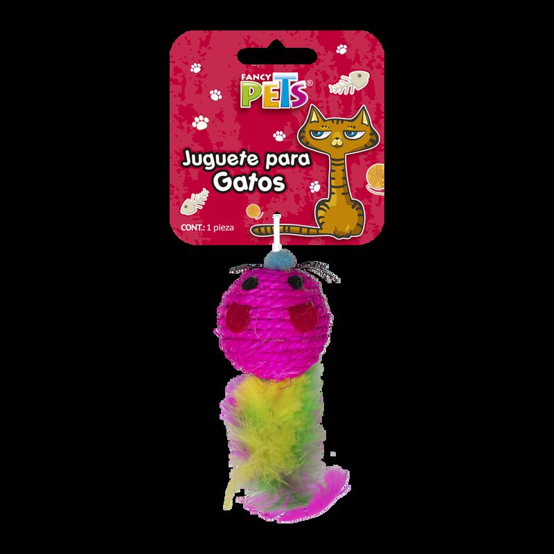 Fancy Pets Juguete Ratón Con Plumas Para Gato M... image number null