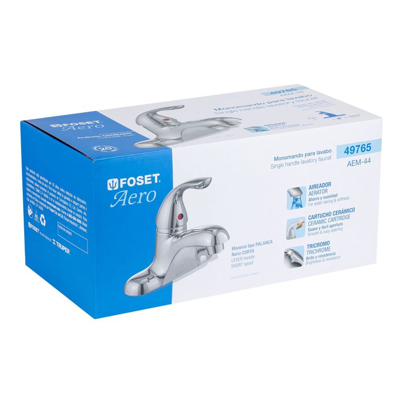 Monomando 4' para Lavabo Foset Aero image number null