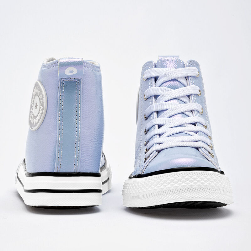 Moramora Tenis urbano para ni&ntilde;a azul tornasol image number null