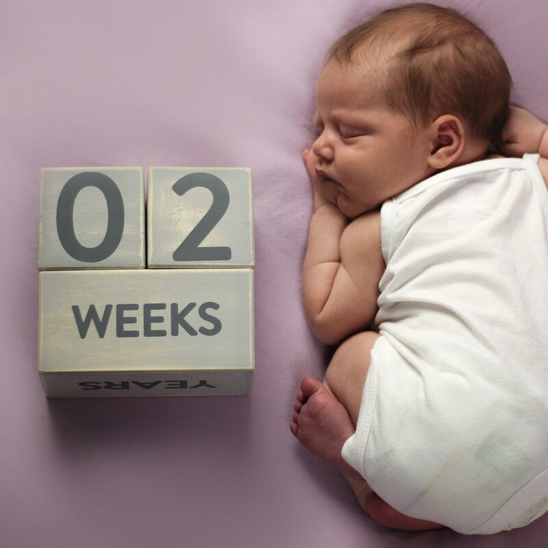 Cubos De Madera: D&iacute;as Meses Y A&ntilde;os image number null