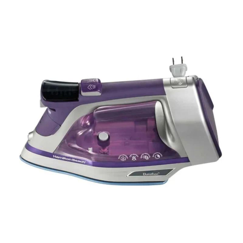 Plancha De Vapor Hamilton Beach Durathon Morada... image number null