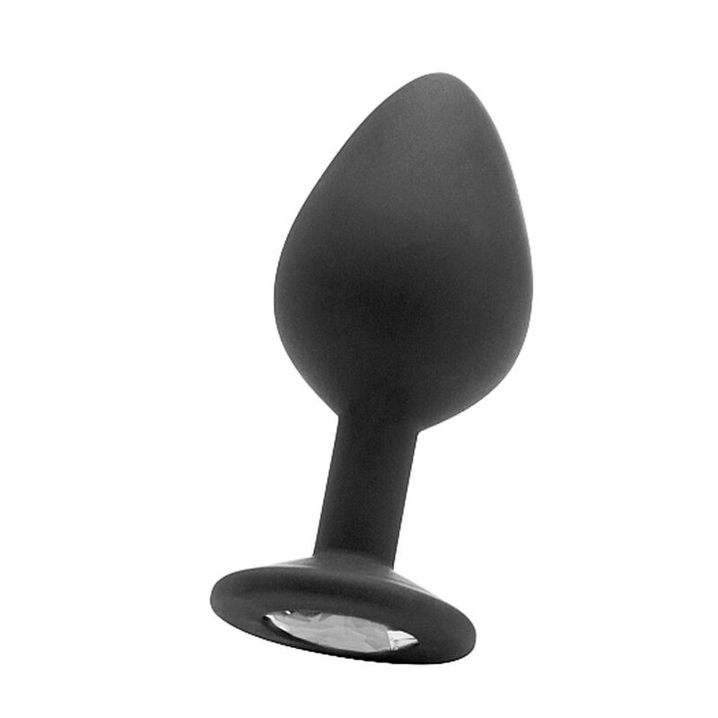 Diamond Butt Plug Black Extra Large image number null