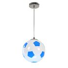 Lámpara Colgante Balon Soccer Azul