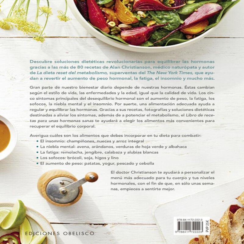 Libro de recetas para unas hormonas sanas image number null