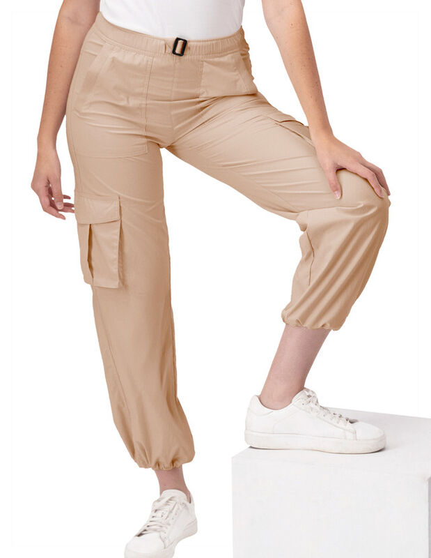 Pantalon Mujer Tipo Cargo Camello Roosevelt C36... image number null