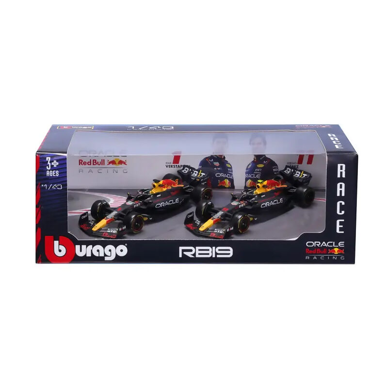 Autos De Colecci&oacute;n 2 Piezas Red Bull Racing Bdu... image number null