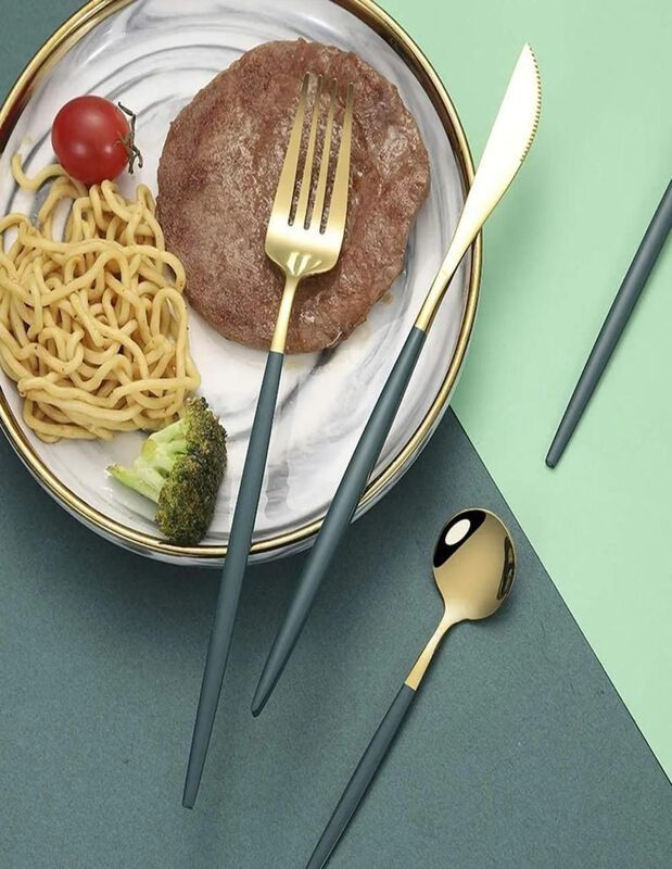 Set cubiertos Casa BIU de acero inoxidable image number null