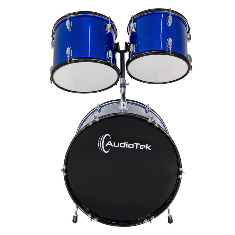 Bater&iacute;a Musical Ac&uacute;stica 5pz Platillos Atriles ... image number null