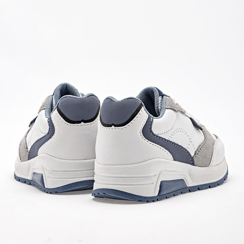 Ferrioni Tenis Urbanos Para Ni&ntilde;o Blanco Azul Gr... image number null