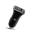 Cargador Auto Mybat Plug In 20w Dual Usb-c Usb-a Sin Cable