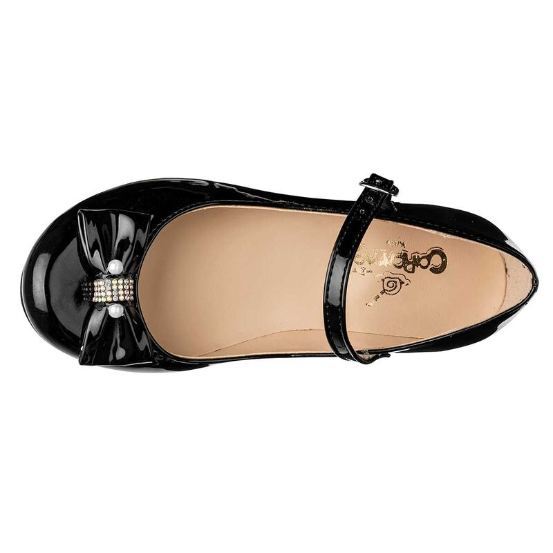 Caramel Zapato de graduaci&oacute;n para ni&ntilde;a negro ch... image number null