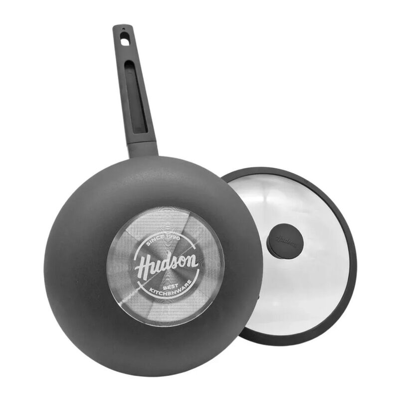 Sarten Wok Hudson 32 cm de Aluminio C/mango Y T... image number null