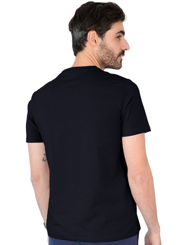 Playera Basica Lisa Premium Caballero Cuello Re... image number null