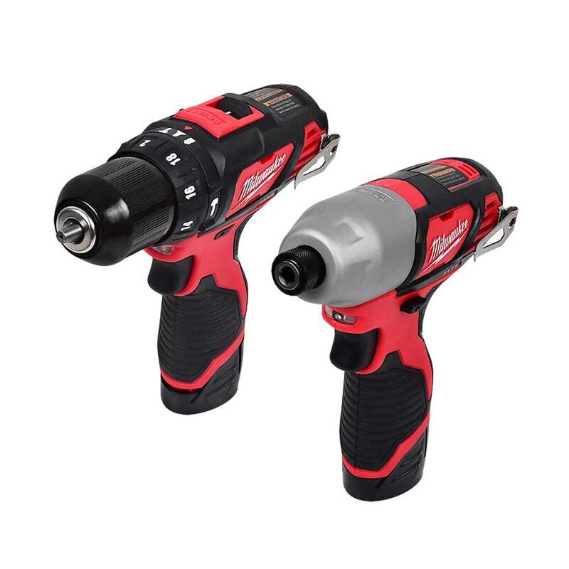 Combo Milwaukee 2497-22 Taladro 2408 + Impacto ... image number null