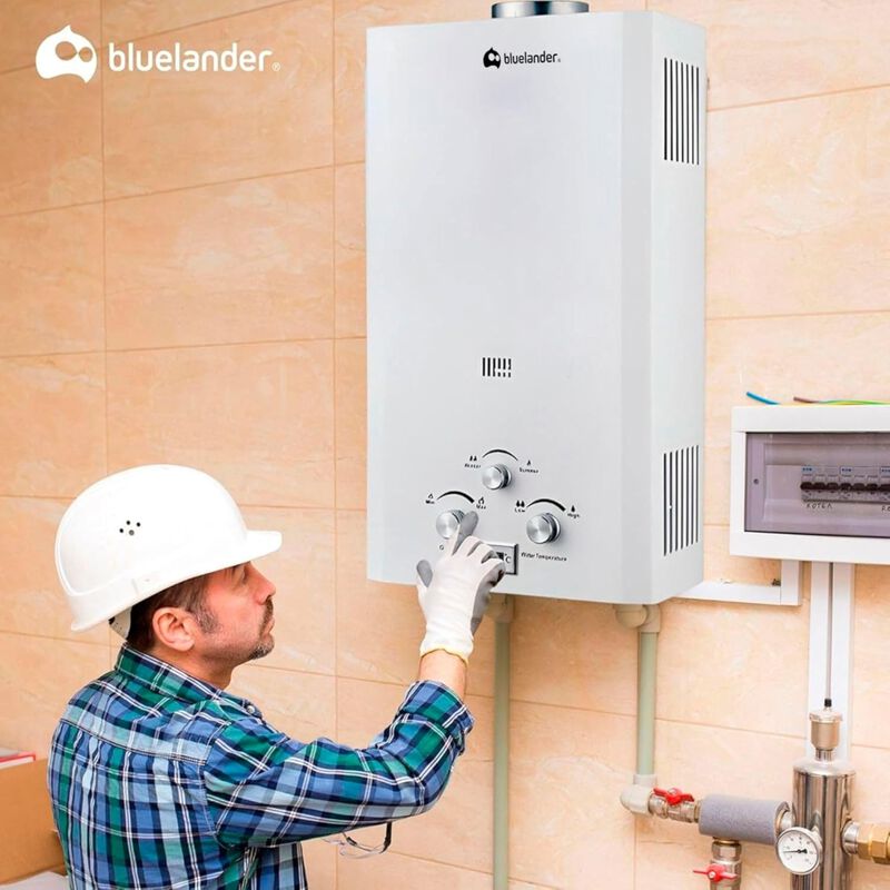 Calentador de Agua Eléctrico para Hogar 6 Litro... image number null