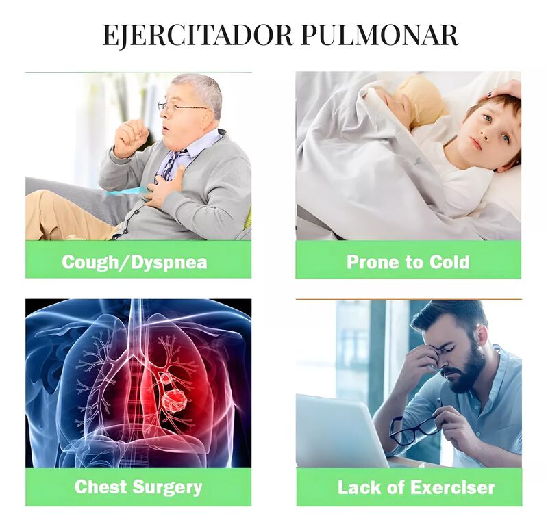 Espirometro 3 Bolas Ejercitador Pulmonar | IP00... image number null