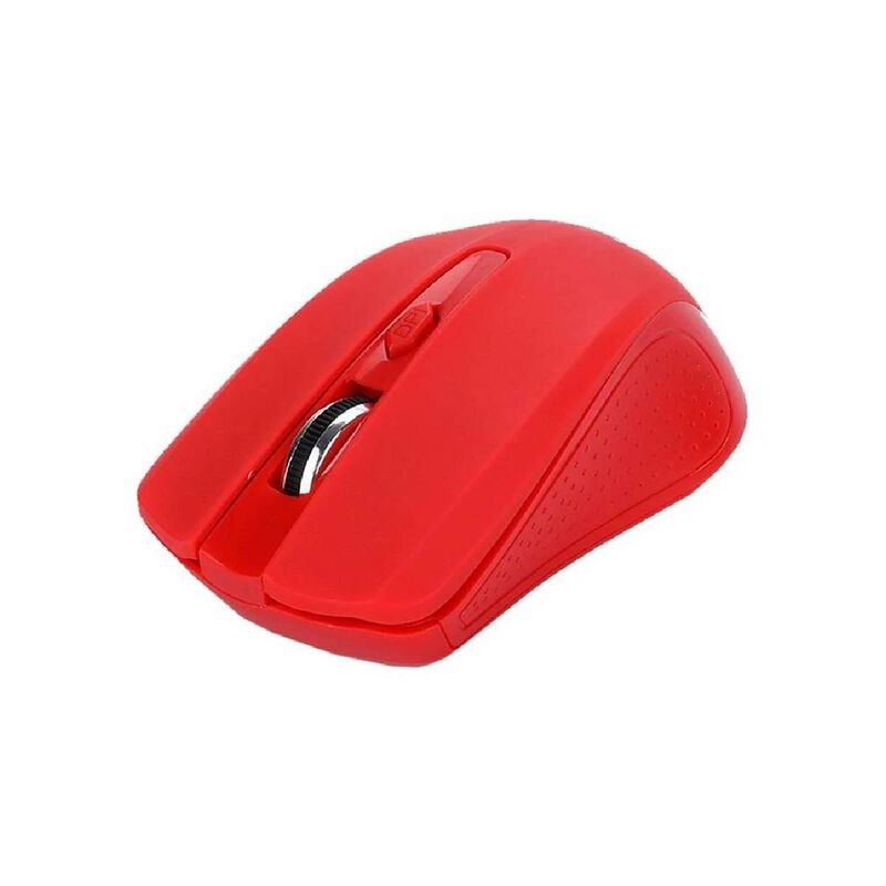 Mouse Nextep Inal&aacute;mbrico USB 1600 dpi Rojo. image number null