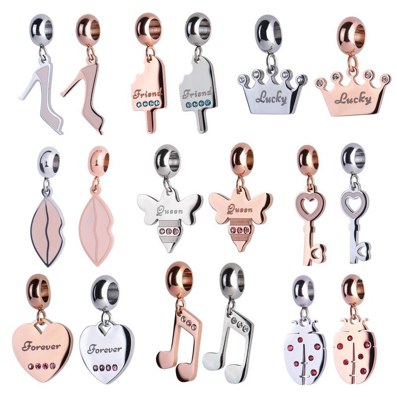 Charms Originales Dijes Acero Inoxidable, Pulse... image number null