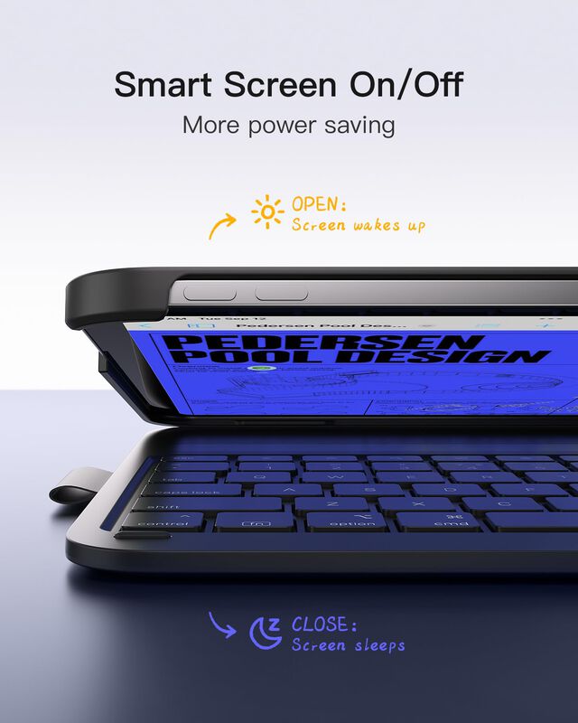 Funda Para Ipad Con Teclado Inateck Para Ipad D... image number null
