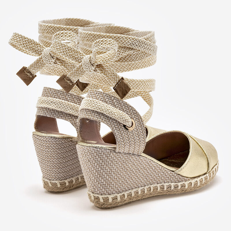 Mimar Zapatos para mujer dorado image number null