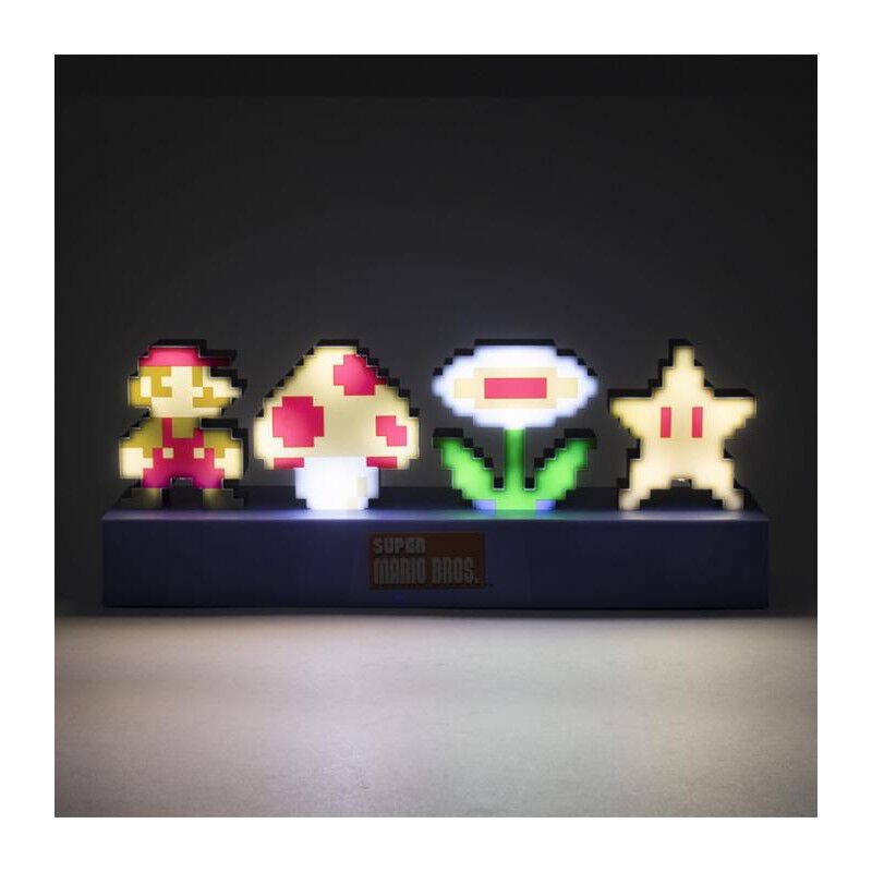 L&aacute;mpara Personajes Super Mario Bros Nintendo image number null