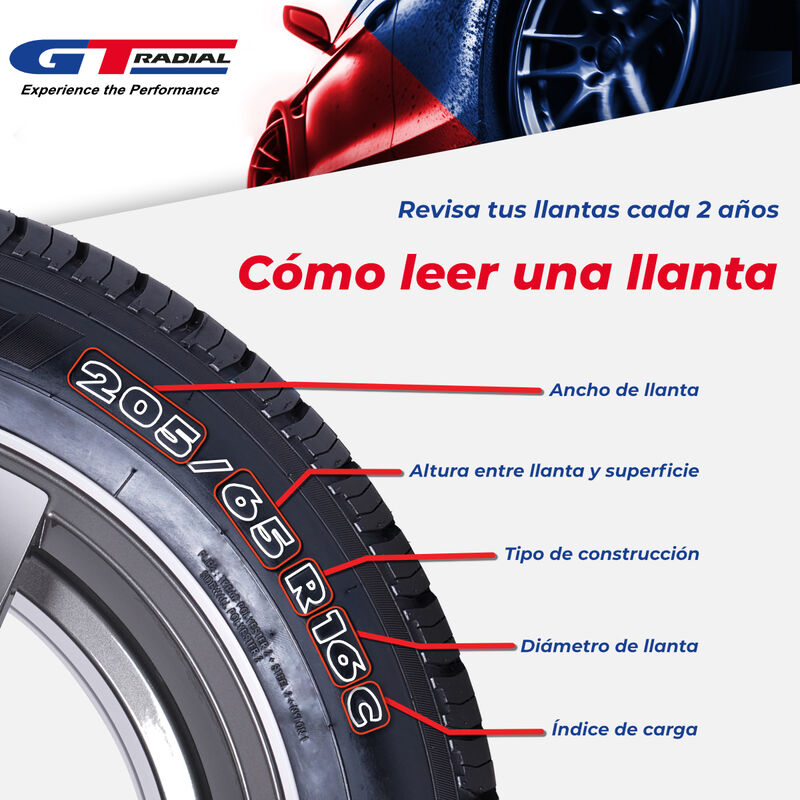 Paquete de 4 Llantas 195/55R16 91H GT Radial CH... image number null